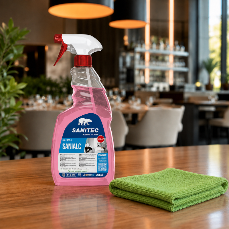 Detergente Higienizante Multiusos Spray Profissional 750ml