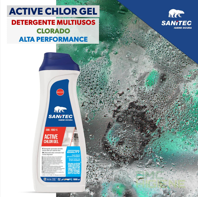 imagem de produto Detergente Gel com Cloro Ativo Profissional SANITEC ACTIVE CHLOR GEL