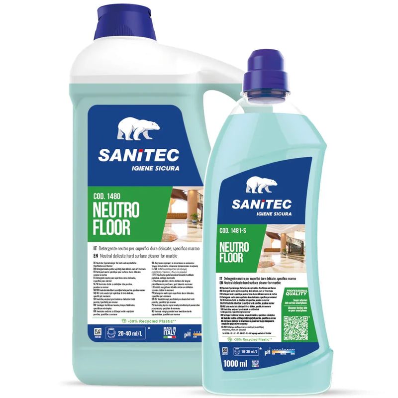 Detergente Neutro Pavimentos Delicados 5 Litros Uso Profissional Garrafão Empresas Chão Madeira Parquet Mármore Vinil
