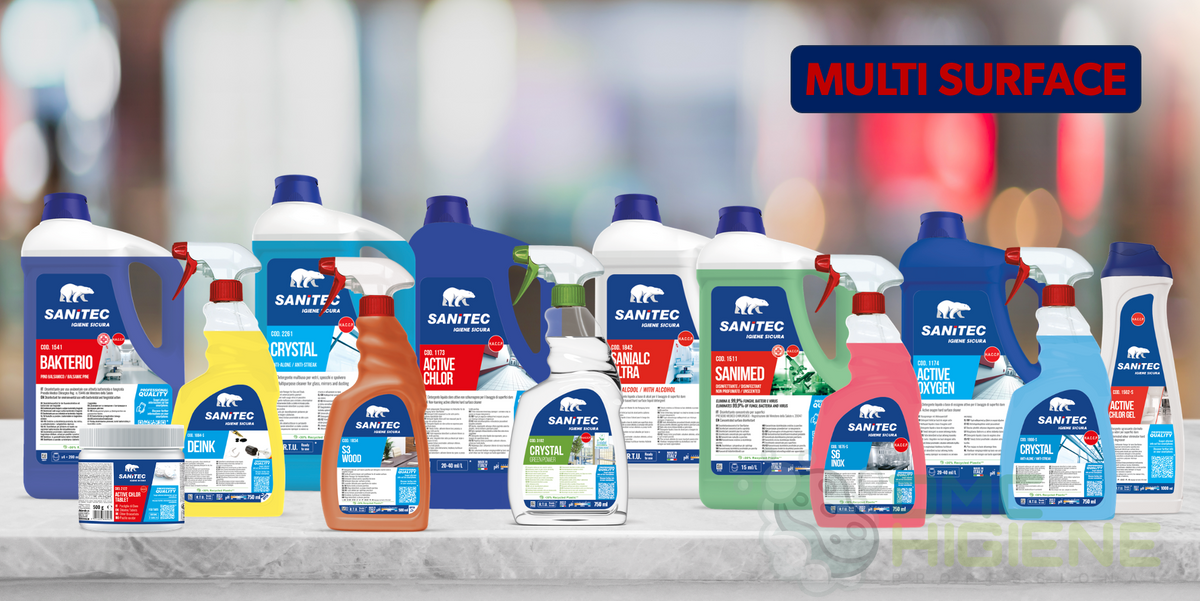 Detergente Limpa Vidros e Superfícies de Alta Performance | 750ml | 5L
