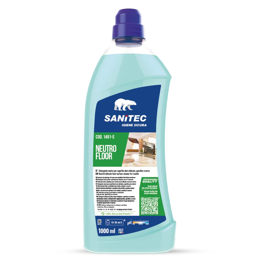 Detergente Neutro Pavimentos Delicados 5 Litros Uso Profissional Garrafão Empresas Chão Madeira Parquet Mármore Vinil