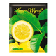 Embalagem de Toalhita Refrescante Perfumada Lemon Wipes da Santex, com aroma a limão para marisqueiras e cervejarias
