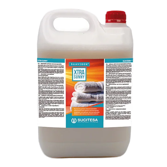 Garrafão de Amaciador da Roupa Profissional Extra Perfumado 5 Litros da marca SUAVIGEN XTRA SUNNY