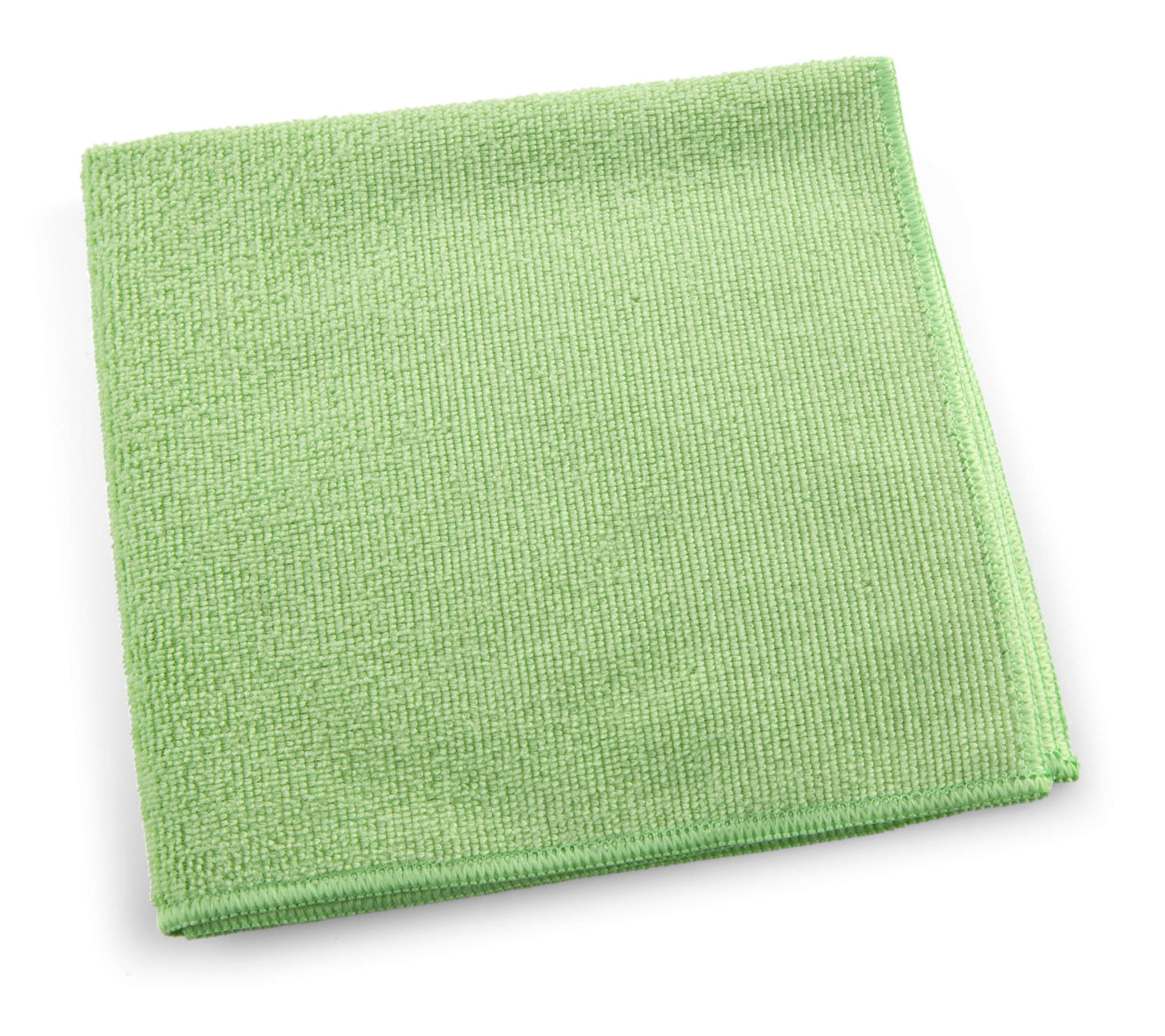 Pano Microfibras Multiusos Ecológico TTS em verde, 40x40cm, ideal para limpeza e multiuso, pack de 5 unidades.