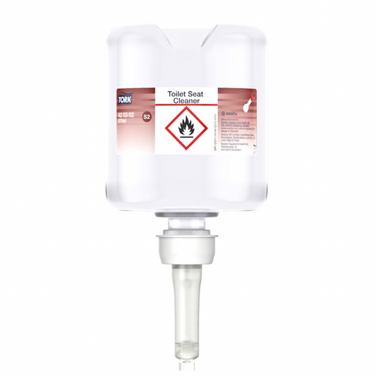 Desinfetante Tampos de Sanita TORK Toilet Seat Cleaner em embalagem de 475ml, ideal para higiene de sanitas.