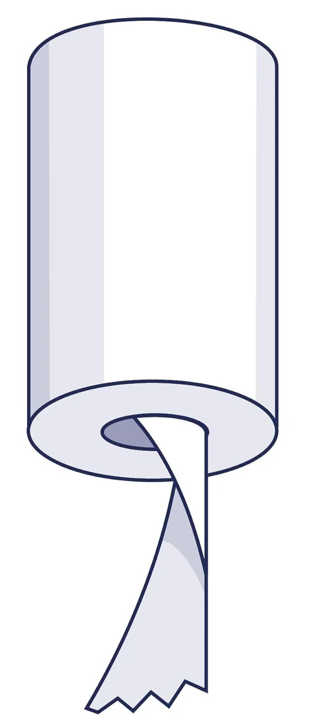 Papel Rolo Multiusos Espiral Gigante Papernet 285M em formato gigante, ideal para uso intensivo.