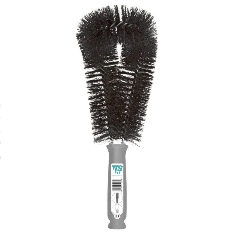visão frontal do Vasculho Profissional Articulado para Tectos TTS CURVED WEB BRUSH