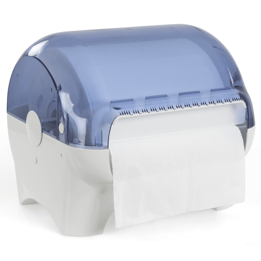 Dispensador de Rolo Papel Industrial Mural TTS ideal para cozinhas industriais, restaurantes e clinicas