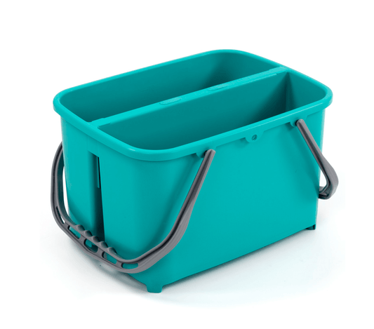 Balde Multiusos Retangular TTS JIM SLIM c/ Separador de Águas, ideal para limpeza e aplicação de ceras.