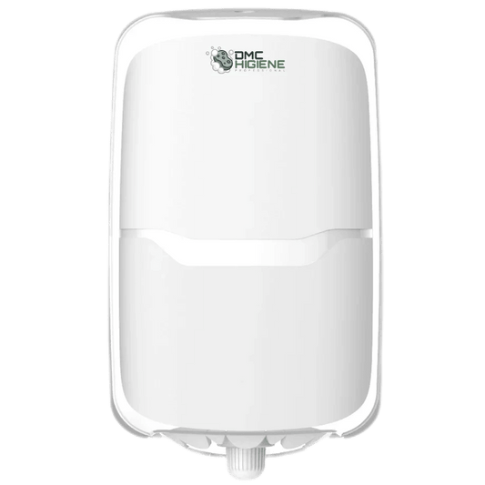 Dispensador Rolo Papel Multiusos Espiral Branco Cozinhas Refeitorio Escolas Empresas