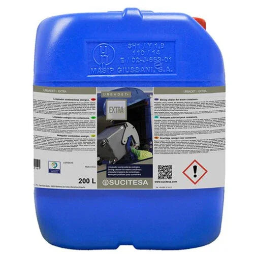 garrafão de Detergente para Lavagem de Contentores do Lixo Industrial da marca URBADET EXTRA