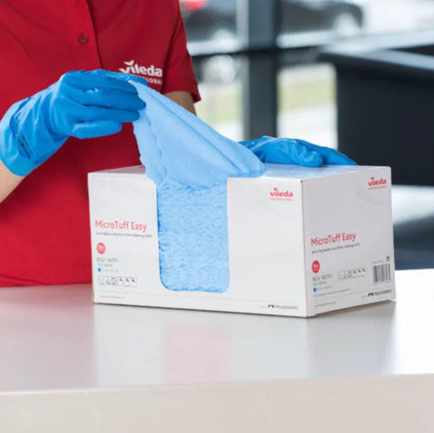 PANO MICROFIBRAS VILEDA MICROTUFF EASY