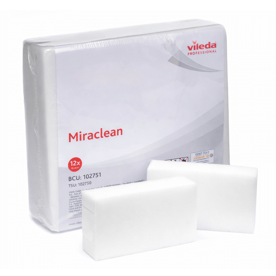 Placa Abrasiva Limpeza Vileda Miraclean | Pk12