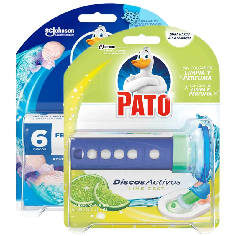 Discos Activos Perfumados WC Pato