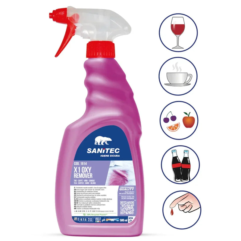Kit de 6 Sprays Tira-Nódoas Profissionais