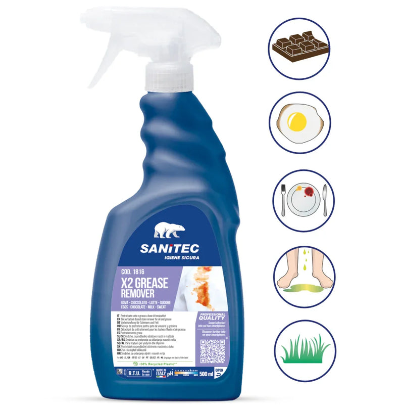 Kit de 6 Sprays Tira-Nódoas Profissionais