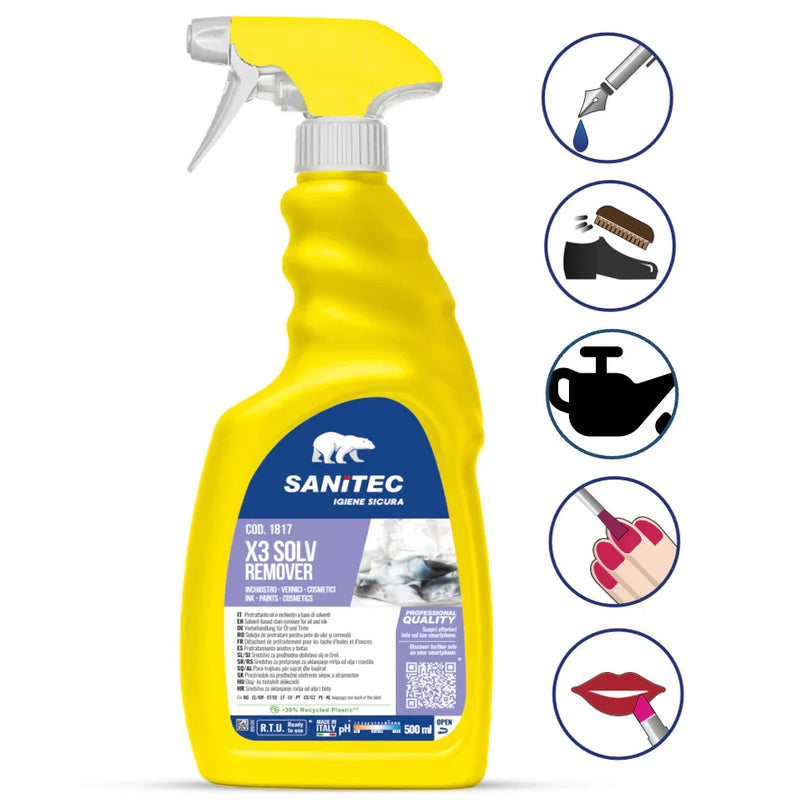 Kit de 6 Sprays Tira-Nódoas Profissionais
