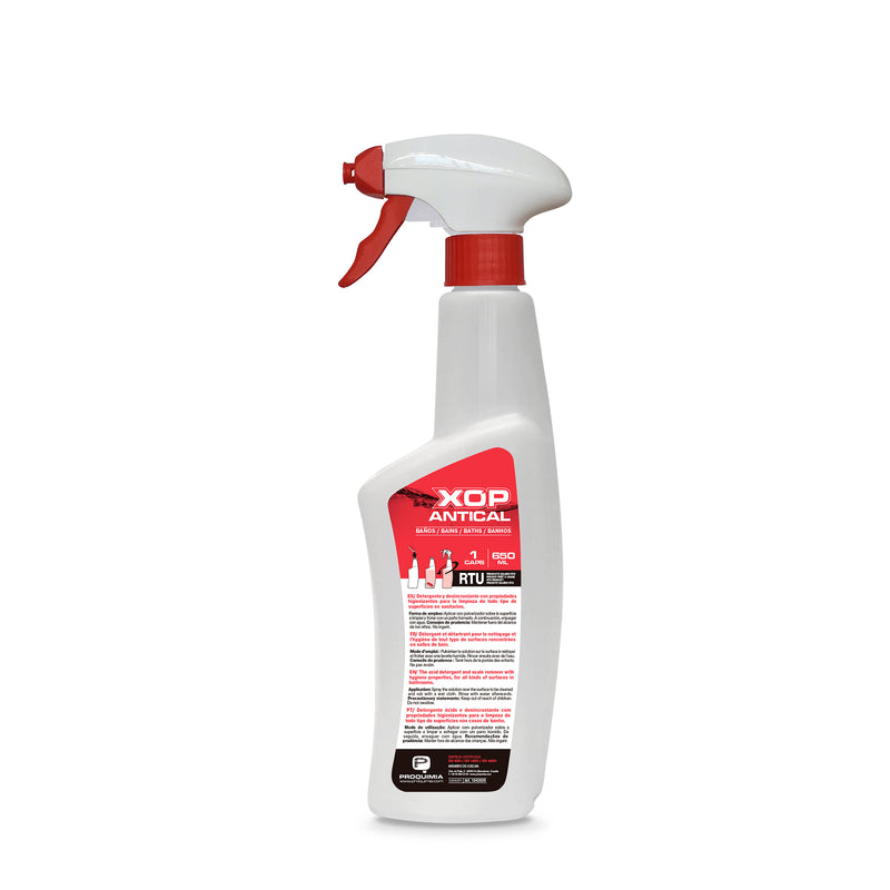 Garrafa Pulverizadora de Detergente Limpeza WC Concentrado em Cápsulas