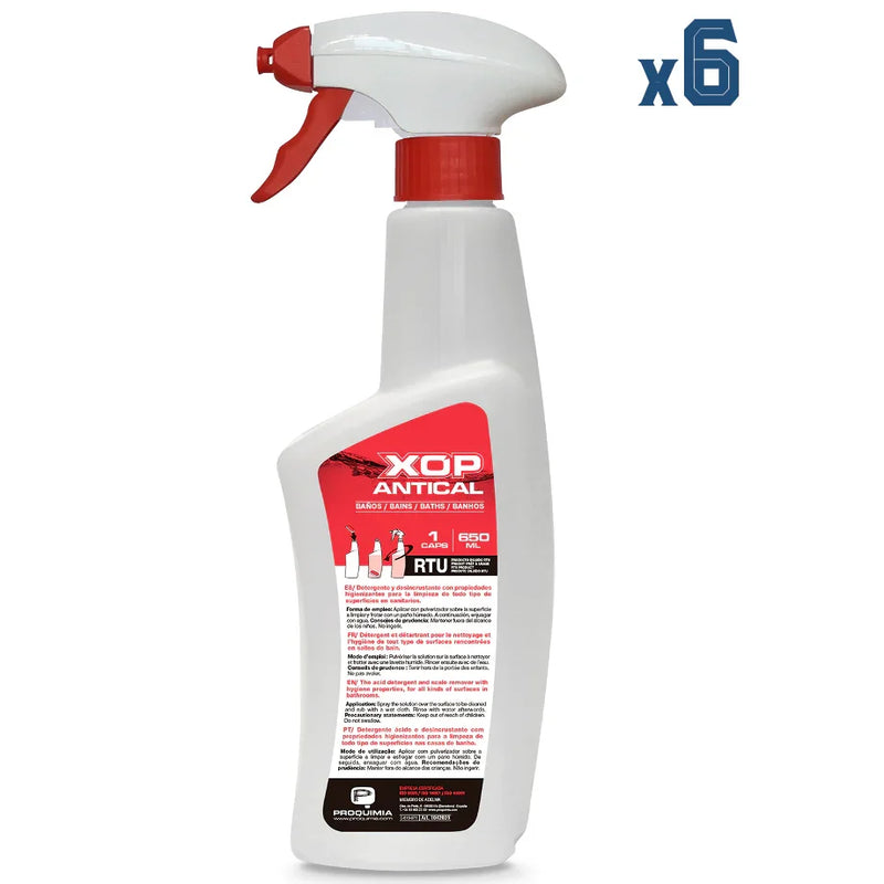 XOP ANTICAL BOTTLE KIT | 6 Unidades