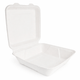 Caixa para Menu em Cana de Açúcar, descartável e prática para take away, ideal para serviços de alimentação.
