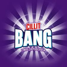logotipo de Garrafa Pulverizadora de Spray Removedor de Fungos & Bolores CILLIT BANG 1000ml