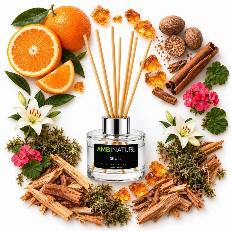 Ambientador Mini Mikado Premium Skull | 100ml