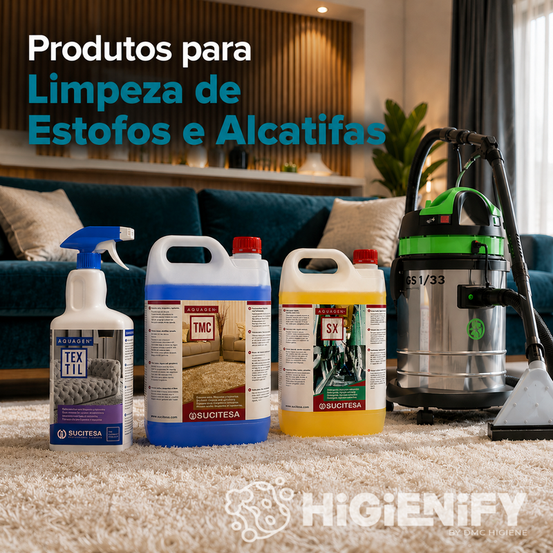 Champô para Alcatifas e Estofos Profissional 5L